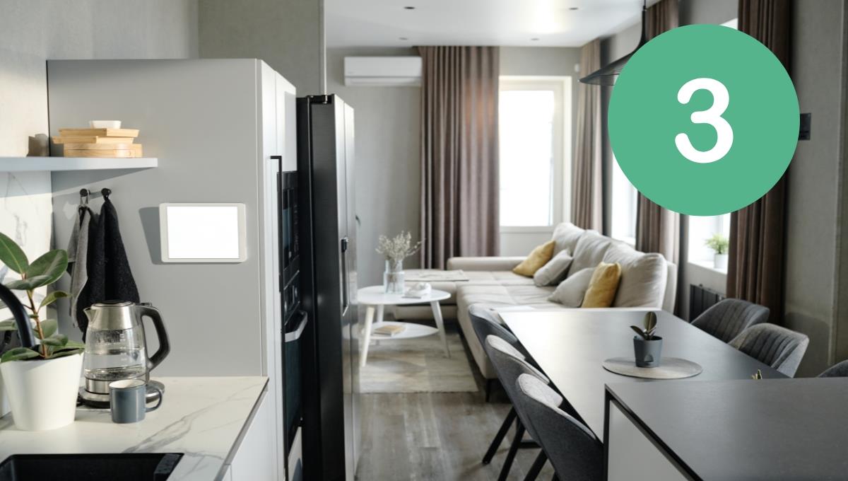 3 trucos de decoración para que la cocina se vea más amplia